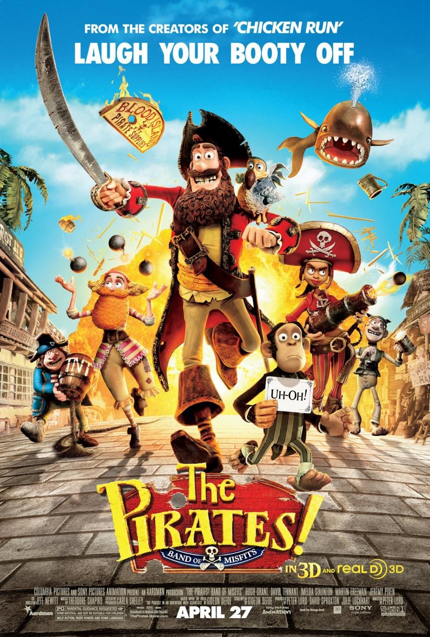 دانلود دوبله فارسی فیلم The Pirates Band of Misfits 2012 دانلود دوبله فارسی فیلم The Pirates Band of Misfits 2012