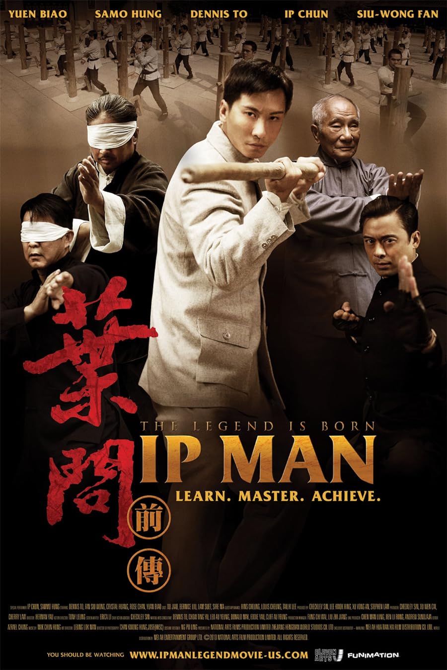 دانلود دوبله فارسی فیلم The Legend Is Born: Ip Man 2010