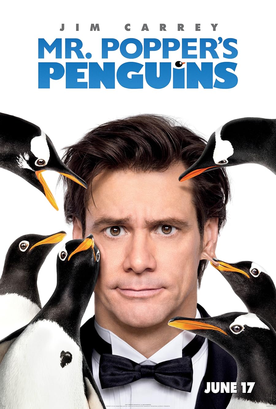 دانلود دوبله فارسی فیلم Mr. Popper’s Penguins 2011