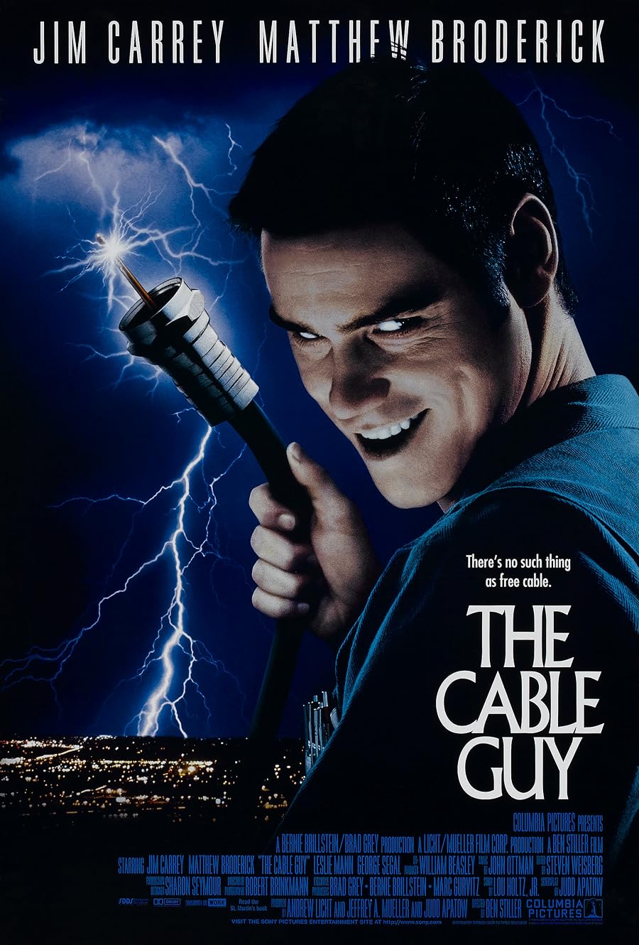 دانلود دوبله فارسی فیلم The Cable Guy 1996