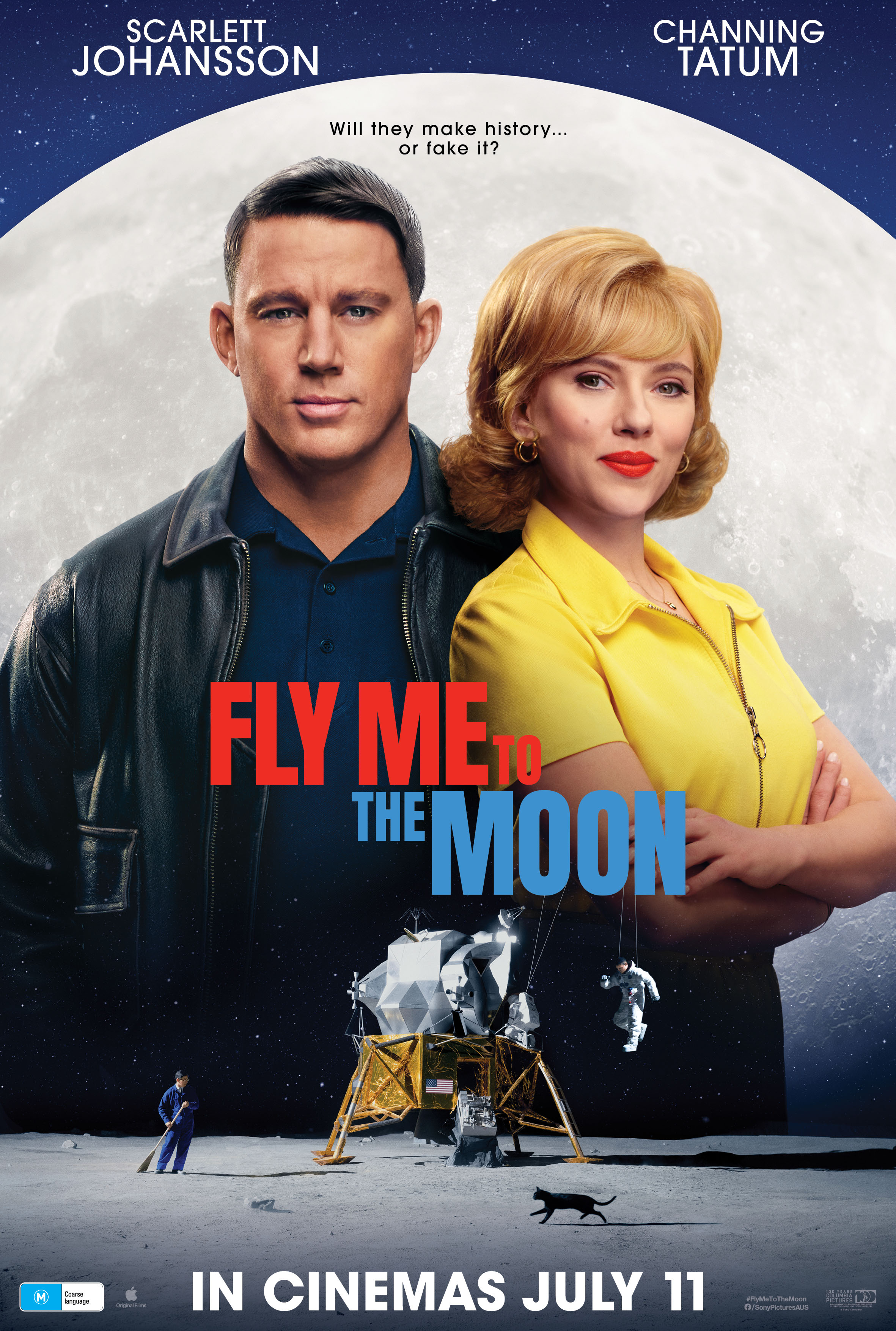 دانلود فیلم Fly Me to the Moon 2024 با دوبله اختصاصی