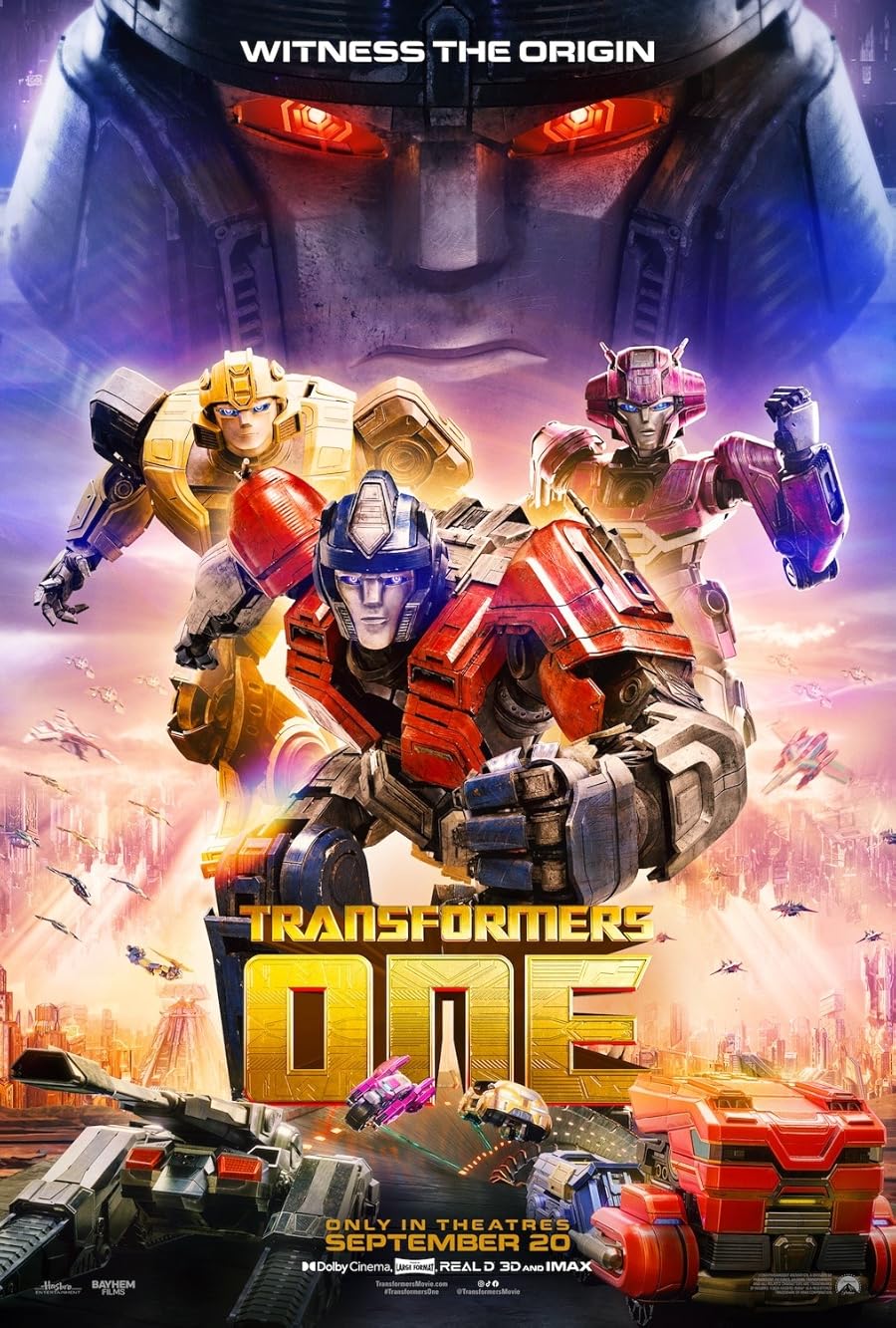 دانلود فیلم Transformers One 2024 با دوبله اختصاصی