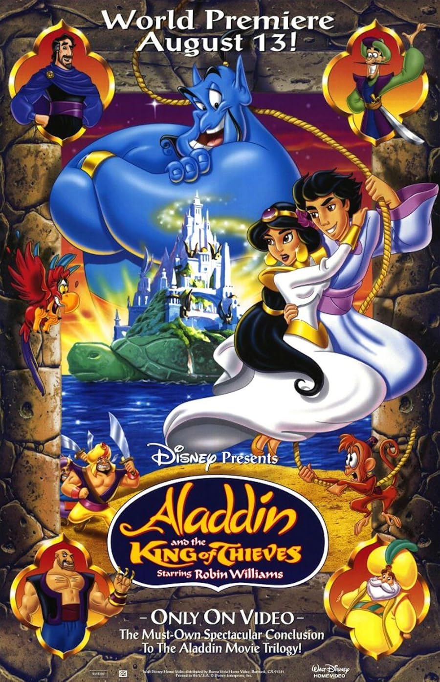 دانلود فیلم Aladdin and the King of Thieves 1996