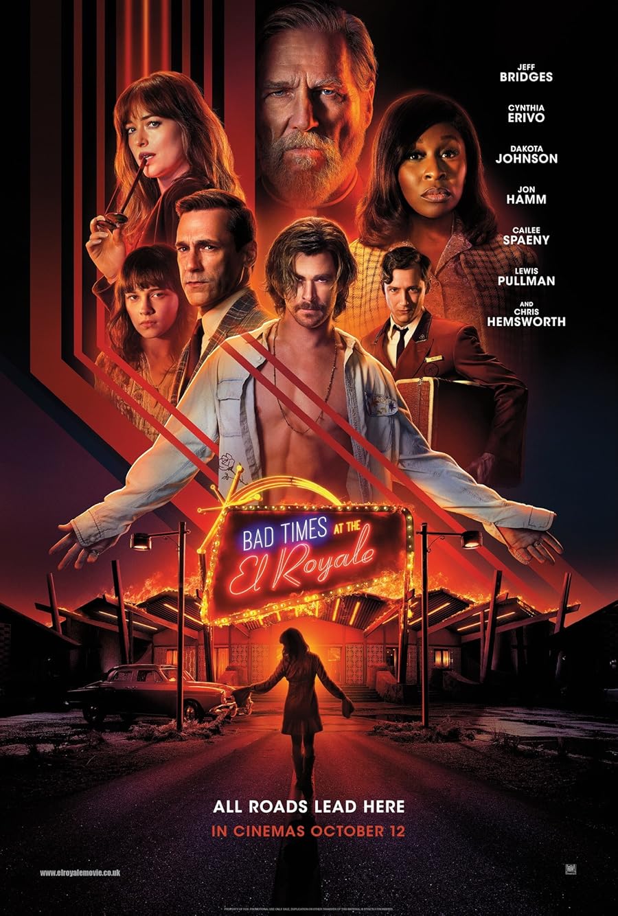 دانلود فیلم Bad Times at the El Royale 2018 با زیرنویس فارسی چسبیده
