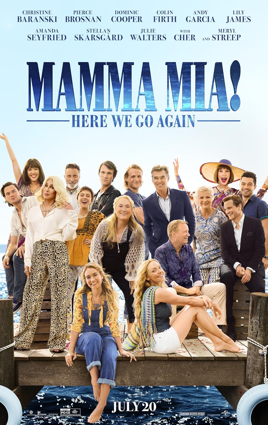 دانلود فیلم Mamma Mia Here We Go Again 2018 با زیرنویس چسبیده