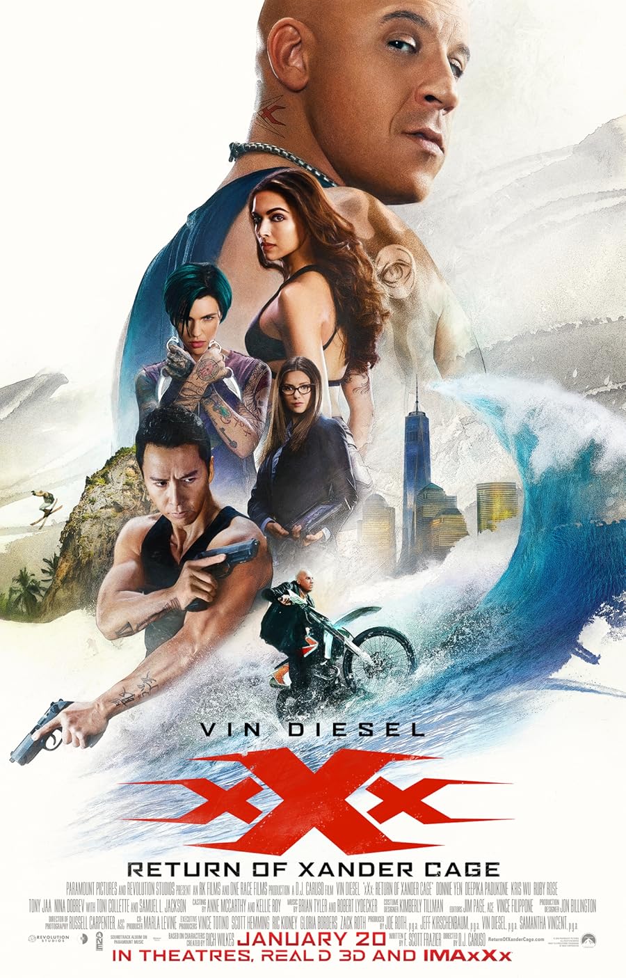 دانلود فیلم xXx: Return of Xander Cage 2017 با زیرنویس چسبیده